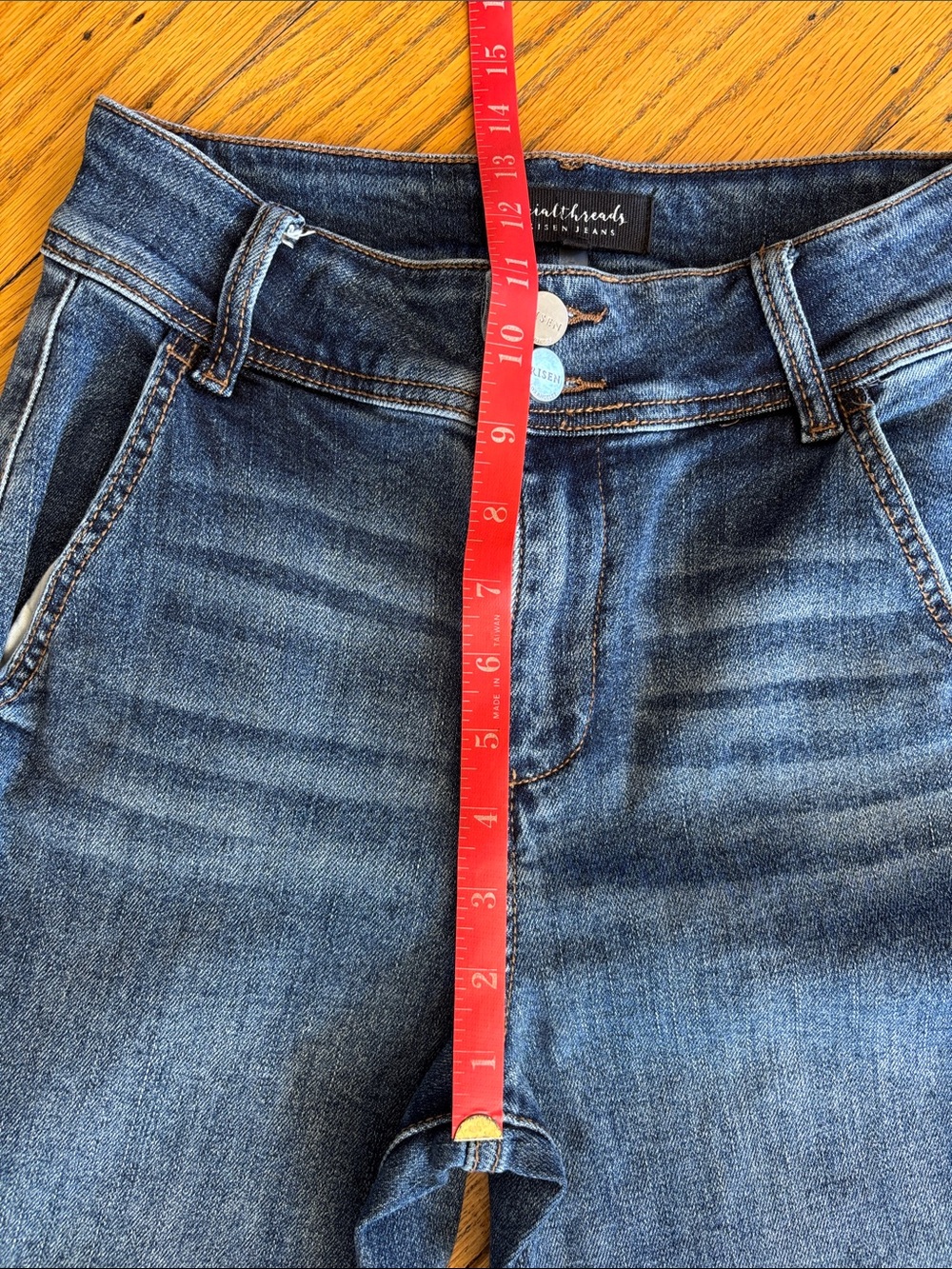 Risen for Social Threads Wide-Leg Trouser Jeans with High Rise - Picture 9 of 13